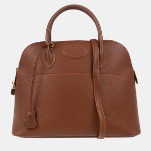 Hermes Noisette Ardennes Bolide 35 Handbag, Satchels - Luxury Closet catalog