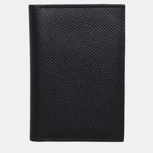 Hermes Black Epsom Leather MC2 Euclide Card Holder, Wallets & Money Clips - Luxury Closet catalog