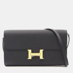 Hermes Black Epsom Leather Constance To Go Shoulder Bag, Handbags - Luxury Closet catalog