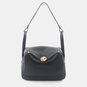 Hermes Black Taurillon Clemence Leather Lindy 26 Shoulder Bag, Shoulder Bags - Luxury Closet catalog