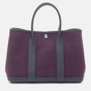 Hermes Garden Party TPM Cassis Negonda Leather Tote Bag, Tote Handbags - Luxury Closet catalog