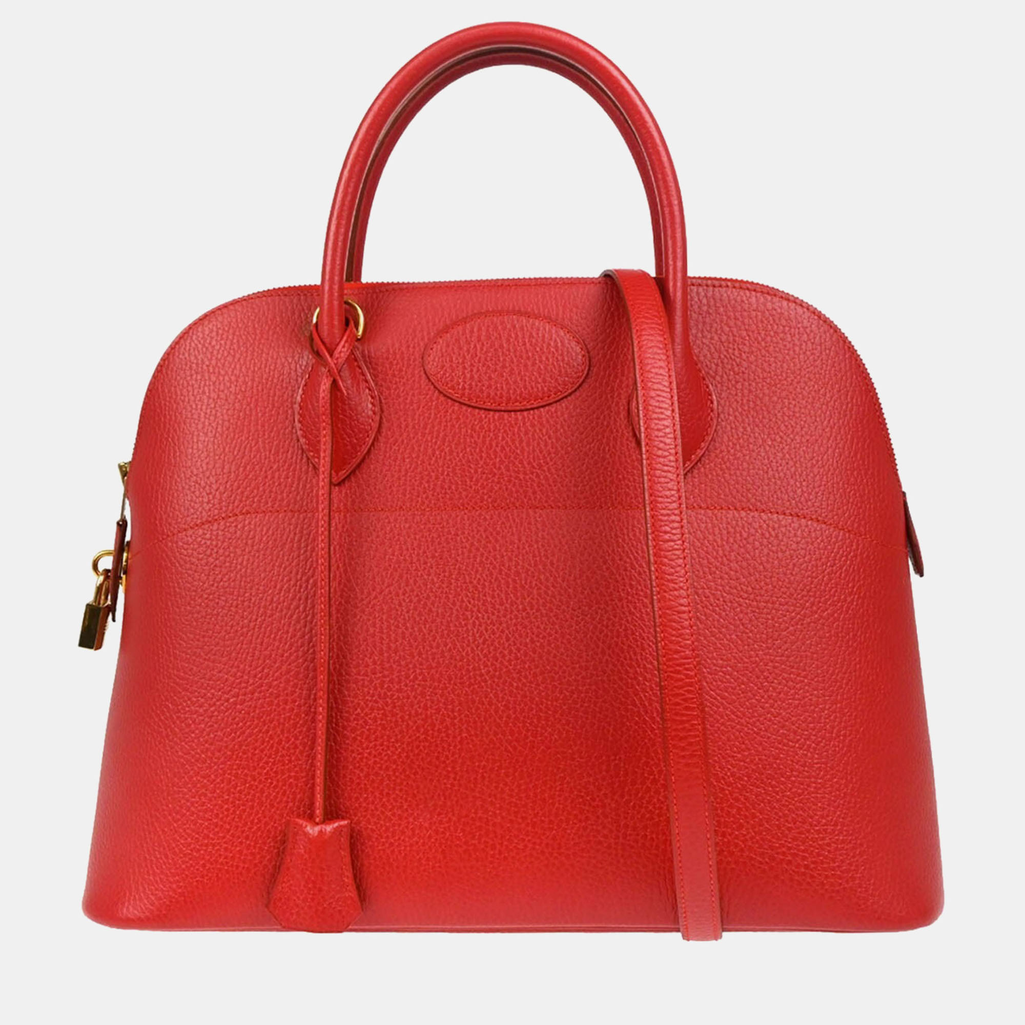 Hermes Bolide 35 Rouge Vif Ardennes Handbag, Satchels - Luxury Closet catalog