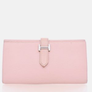 Hermes Bearn Rose Sakura Chevre Wallet, Wallets & Money Clips - Luxury Closet catalog