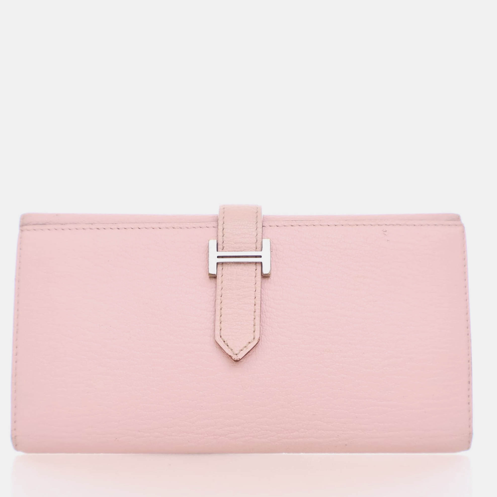 Hermes Bearn Rose Sakura Chevre Wallet, Wallets & Money Clips - Luxury Closet catalog