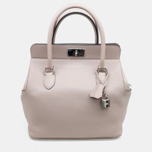 Hermes Toolbox 26 Pink Leather bag, Tote Handbags - Luxury Closet catalog