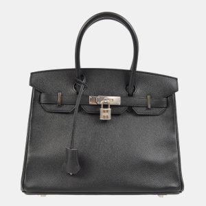 Hermes Birkin 30 Black Epsom Handbag, Tote Handbags - Luxury Closet catalog