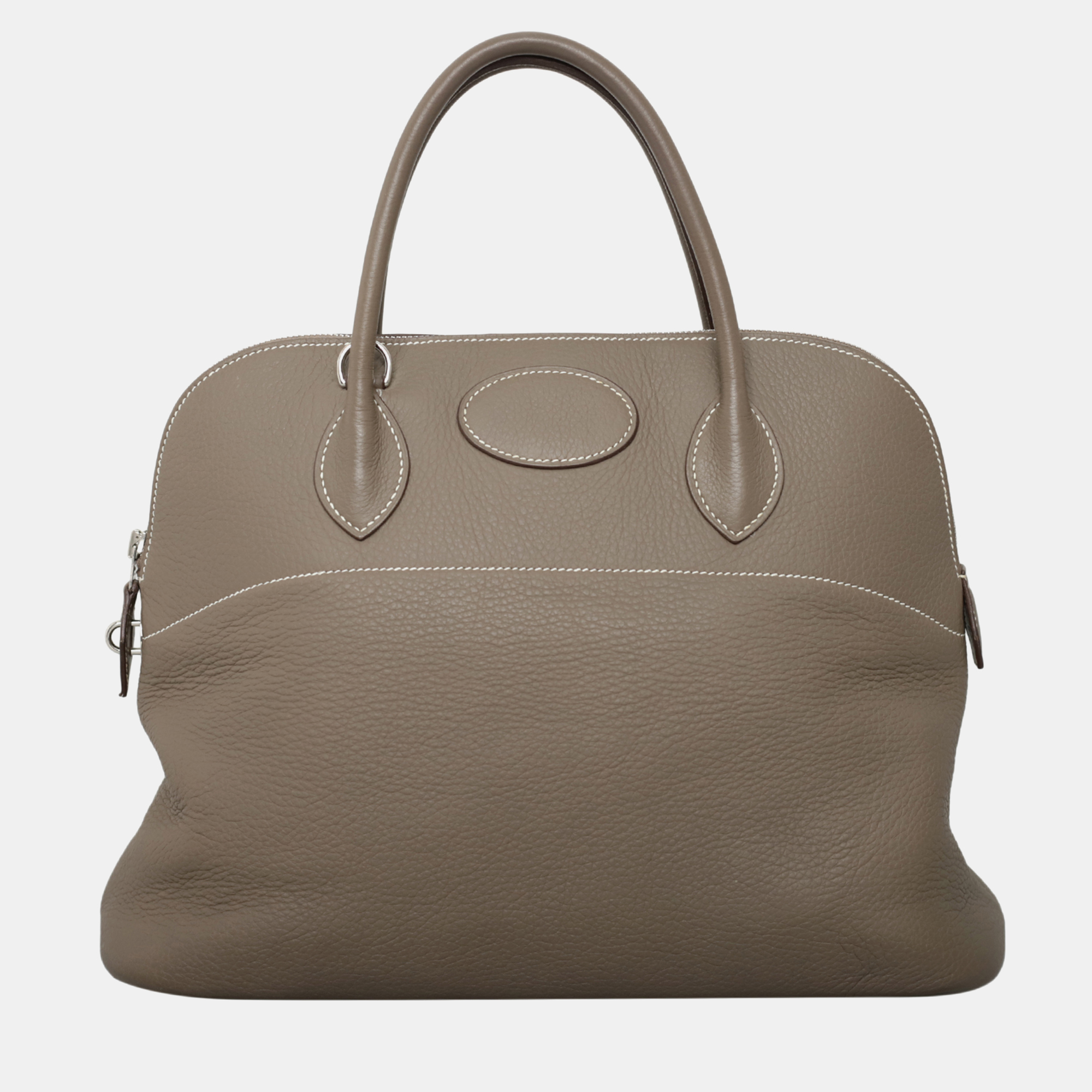 Hermes Bolide 35 Etoupe Clemence Leather Bag, Satchels - Luxury Closet catalog