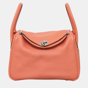 Hermes Lindy 26 Orange Bag, Shoulder Bags - Luxury Closet catalog