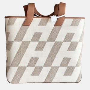 Hermes Cabas Hen Biais 40 Gold Canvas Tote Bag, Tote Handbags - Luxury Closet catalog