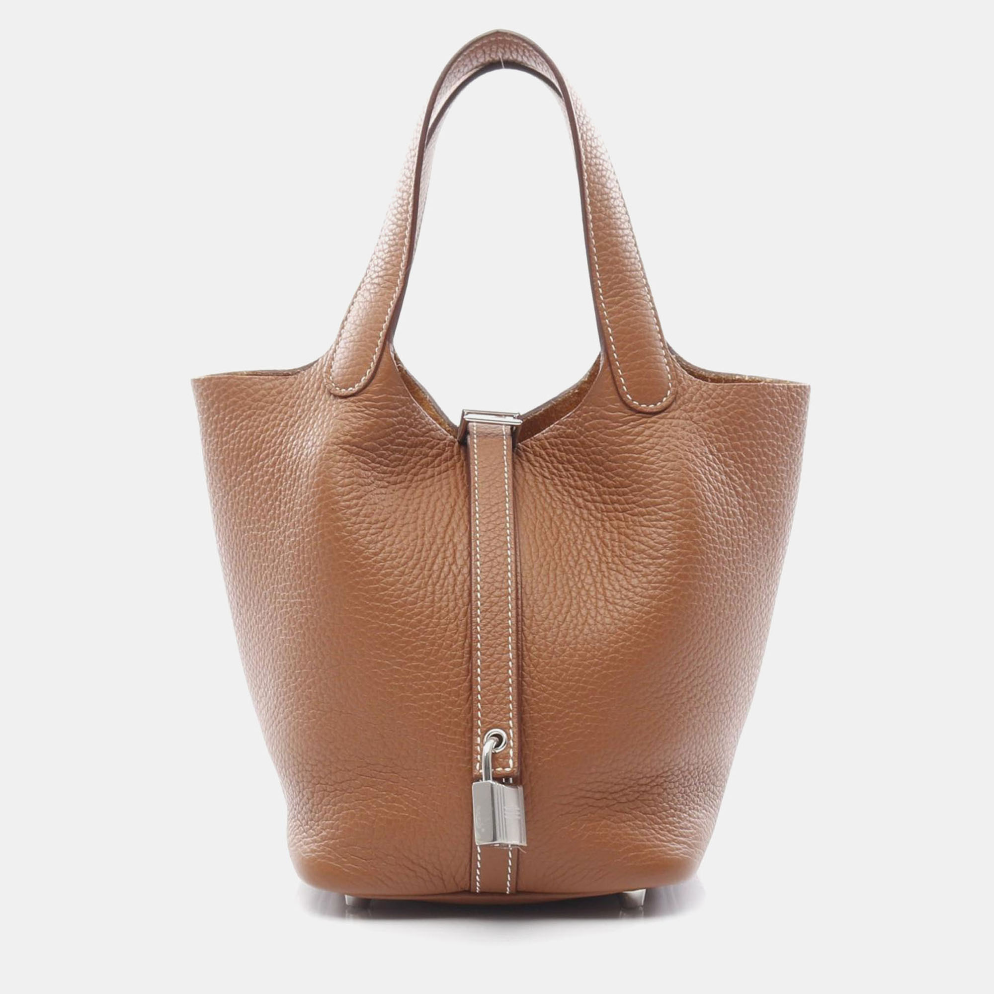 Hermes Picotin Lock 18 Gold Taurillon Clemence Leather Tote Bag, Tote Handbags - Luxury Closet catalog