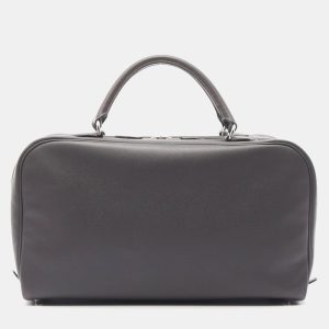 Hermes Sac En Vie Graphite Epsom Leather Shoulder Bag, Tote Handbags - Luxury Closet catalog