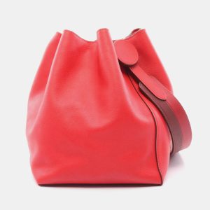 Hermes Licol 17 Rouge Tomate Evercolor Leather Shoulder Bag, Shoulder Bags - Luxury Closet catalog
