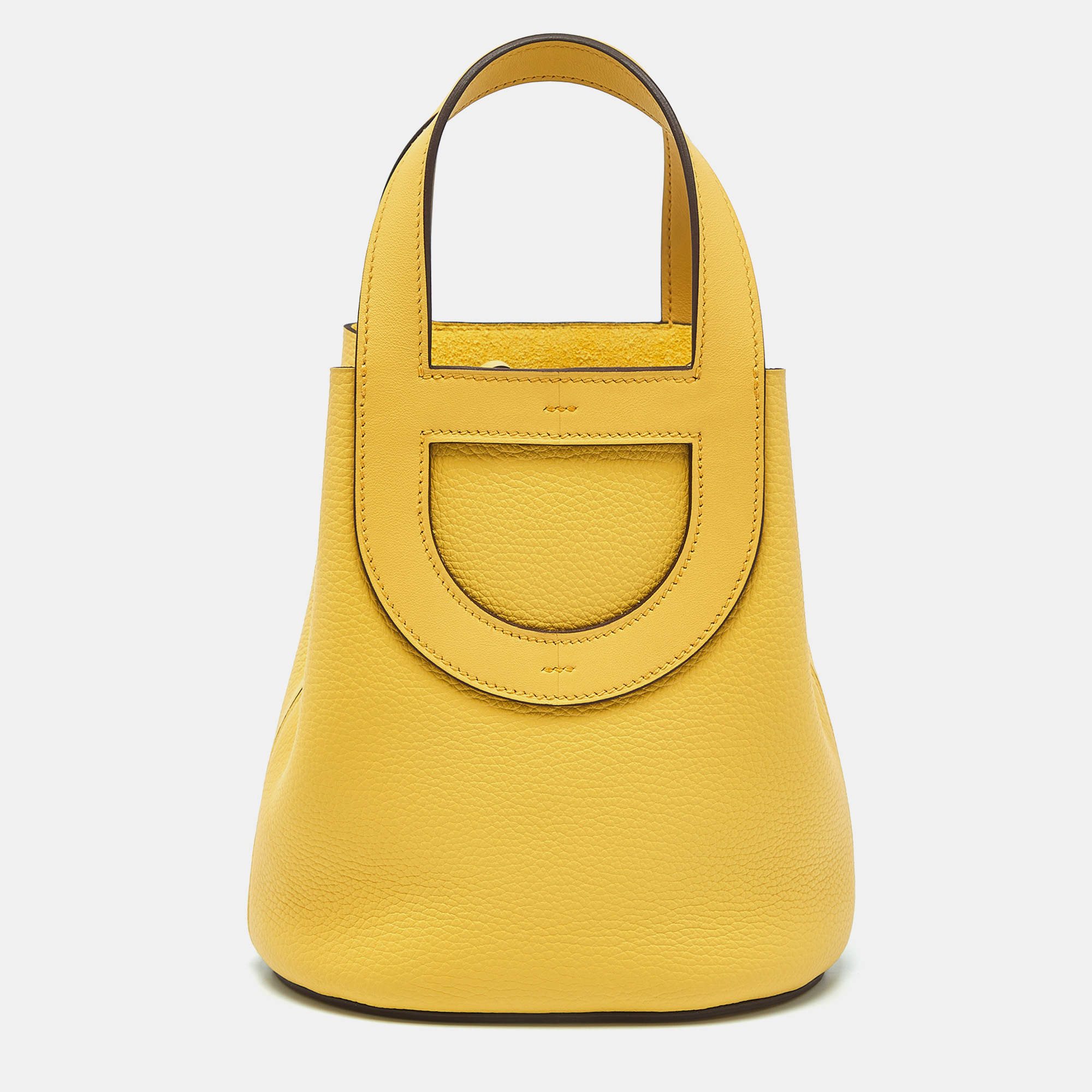 Hermes Sun Taurillon Clemence and Swift Leather In The Loop 18 Bag, Tote Handbags - Luxury Closet catalog