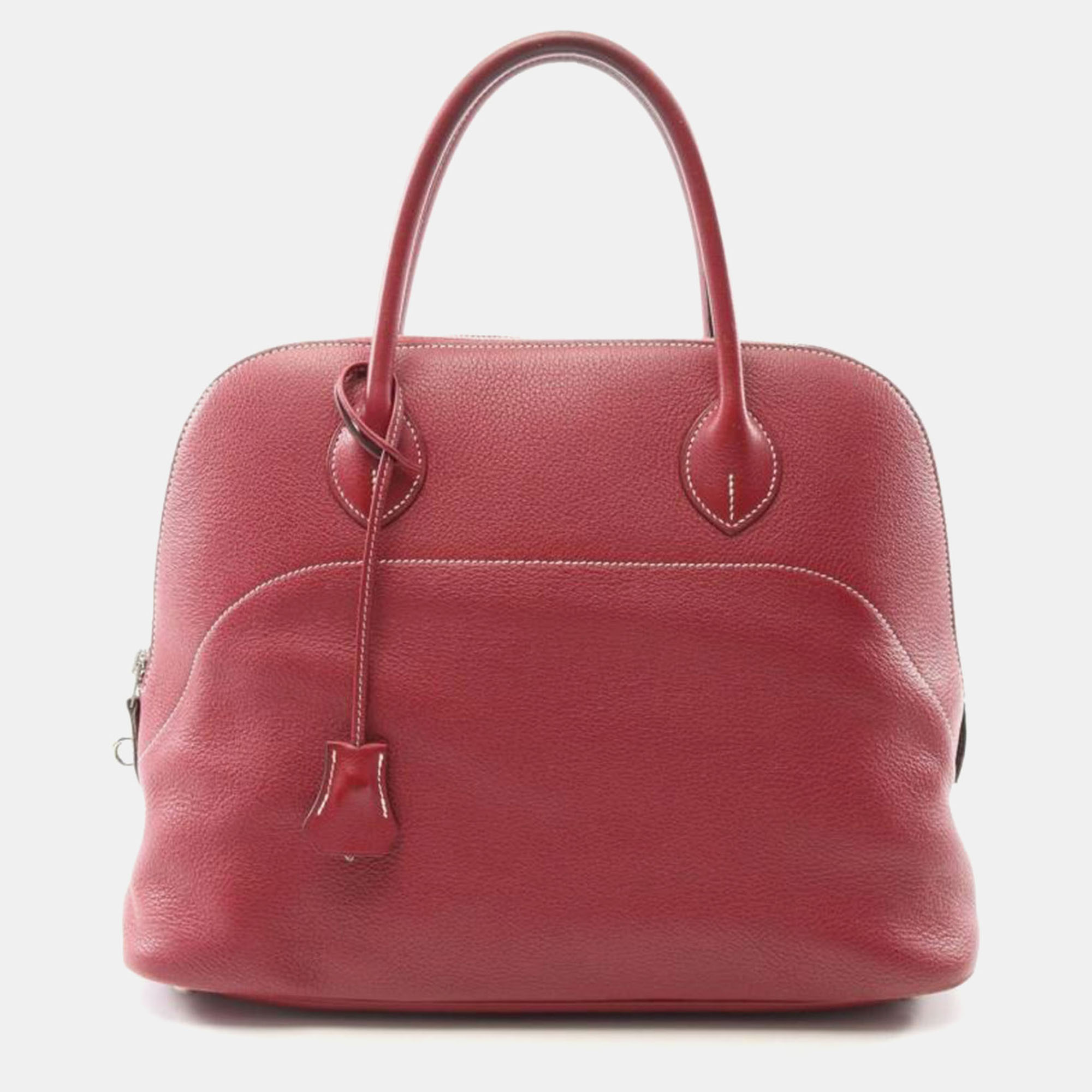 Hermes Bolide Relax 35 Rouge H Leather Handbag, Satchels - Luxury Closet catalog