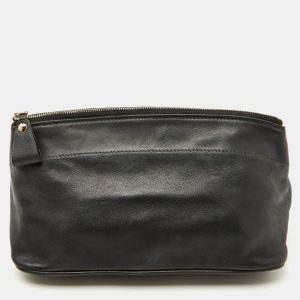 Hermes Black Swift Leather Tohubohu Pouch MM Bag, Clutches & Special Occasion Bags - Luxury Closet catalog