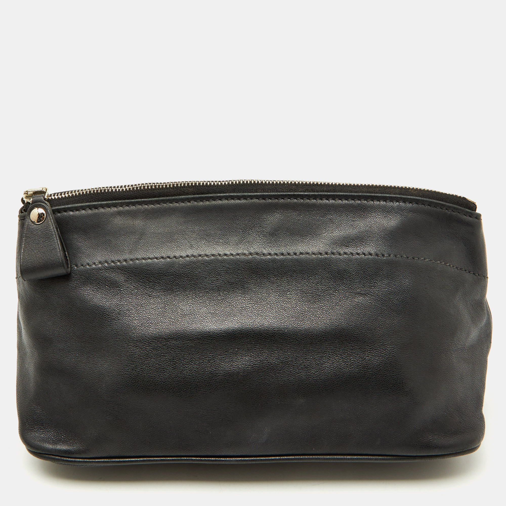 Hermes Black Swift Leather Tohubohu Pouch MM Bag, Clutches & Special Occasion Bags - Luxury Closet catalog