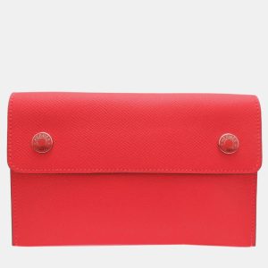 Hermes Nap Orange Epsom Leather Wallet, Tote Handbags - Luxury Closet catalog