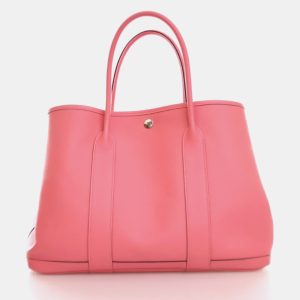Hermes Garden Party 36 Pink Rose Azalee Epsom Leather Tote Bag, Tote Handbags - Luxury Closet catalog