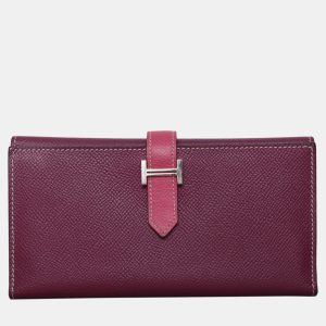Hermes Bearn Gusset Leather Wallet, Wallets & Money Clips - Luxury Closet catalog