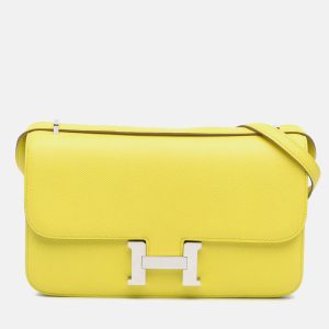 Hermes Constance Elan 25 Soufre Epsom Leather Shoulder Bag, Handbags - Luxury Closet catalog