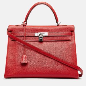 Hermes Kelly 35 Togo Leather Top Handle Bag, Satchels - Luxury Closet catalog