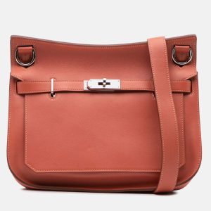 Hermes Jypsiere 28 Sanguine Swift Leather Crossbody Bag, Handbags - Luxury Closet catalog