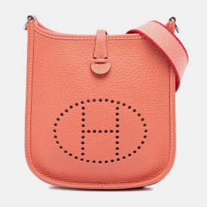 Hermes Evelyne TPM Clemence Leather Crossbody Bag, Tote Handbags - Luxury Closet catalog