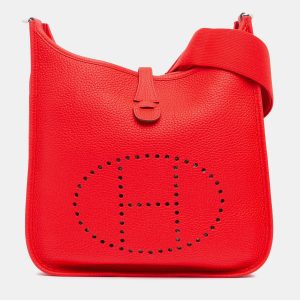 Hermes Evelyne III PM 29 Clemence Leather Crossbody Bag, Tote Handbags - Luxury Closet catalog