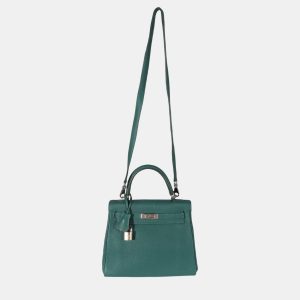 Hermes Malachite Togo Retourne Kelly 25 PHW, Tote Handbags - Luxury Closet catalog