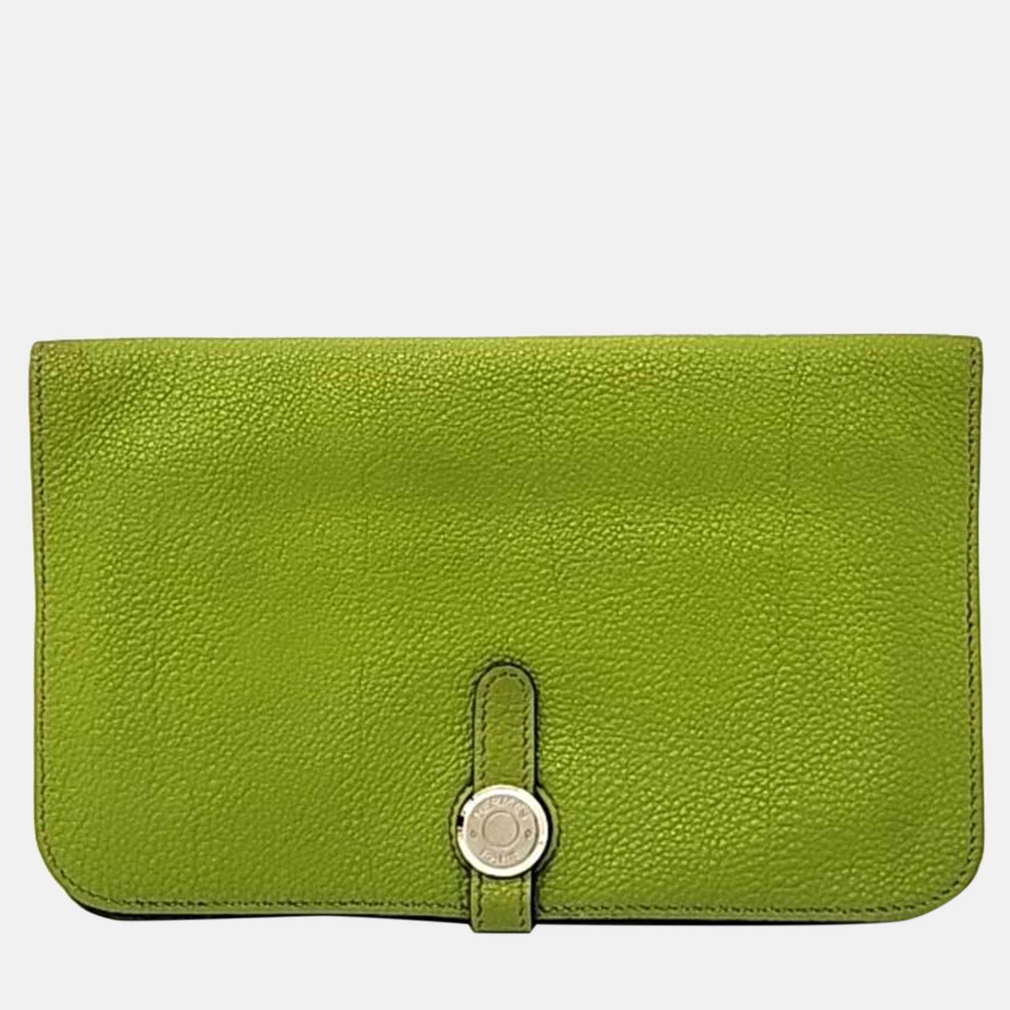 Hermes Vert Anis Togo Dogon Long Wallet, Wallets & Money Clips - Luxury Closet catalog