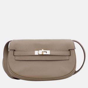 Hermes Brown Swift Leather Kelly Moove Bag, Clutches & Special Occasion Bags - Luxury Closet catalog
