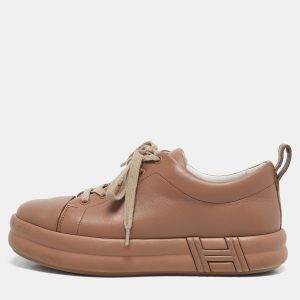 Hermes Dusty Pink Leather Happy Sneakers Size 38, Athletic Shoes & Sneakers - Luxury Closet catalog