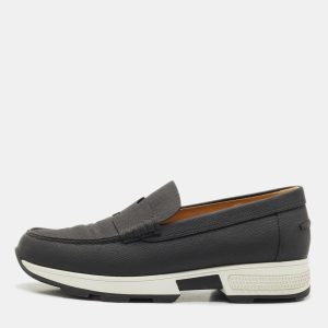 Hermes Black Leather Kennedy Loafer Sneakers Size 40.5, Loafers & Slip-Ons - Luxury Closet catalog