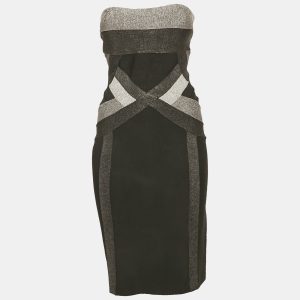 Herve Leger Black Knit Strapless Bodycon Dress M, Dresses - Luxury Closet catalog