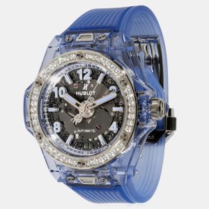 Hublot Grey Sapphire Big Bang 465.JL.4802.RT.1204 Automatic Women's Wristwatch 39 mm, Watches - Luxury Closet catalog