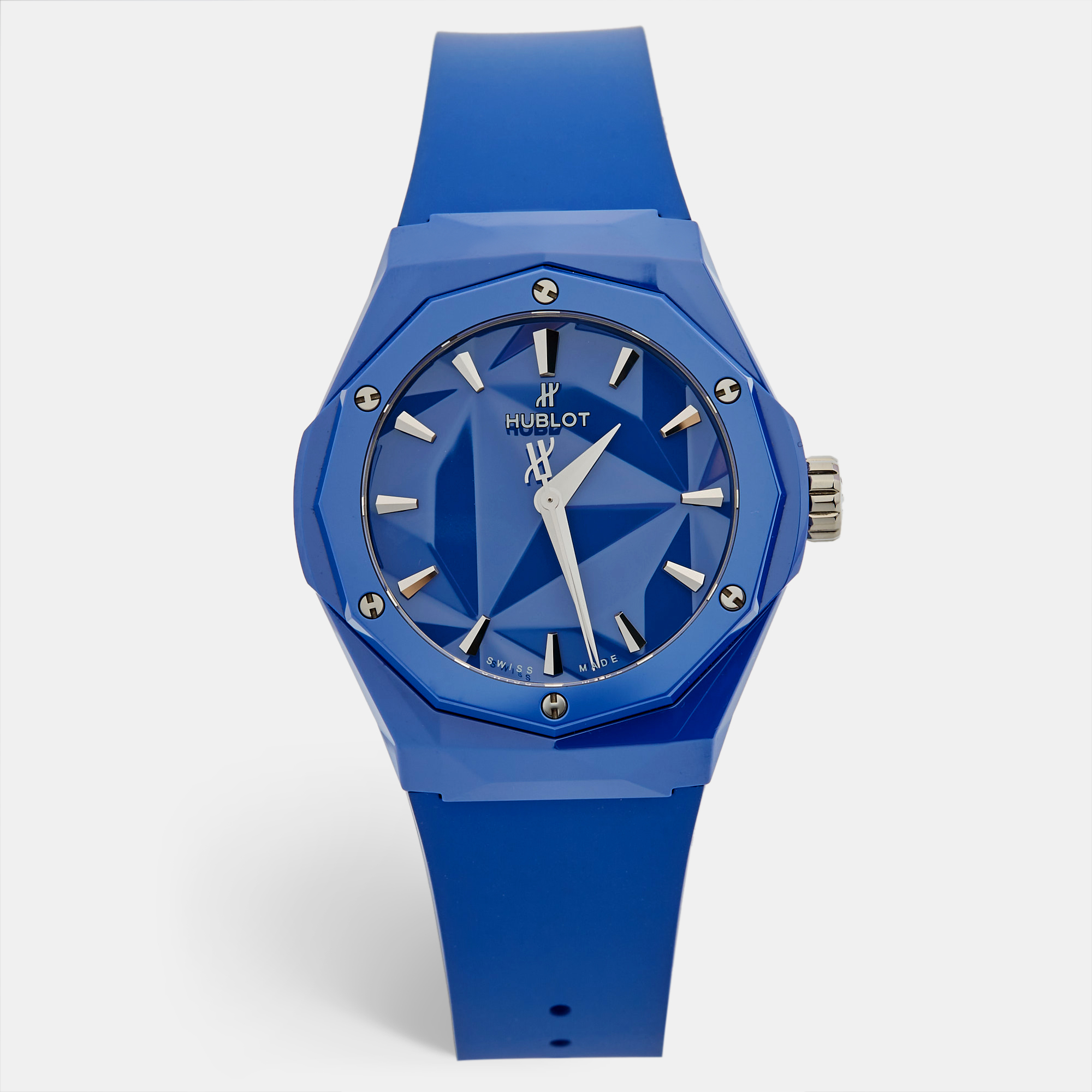 Hublot Blue Ceramic Rubber Classic Fusion Orlinski 550.ES.5100.RX.ORL21 Unisex Wristwatch 40 mm, Watches - Luxury Closet catalog
