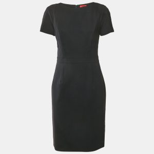 Hugo Boss Navy Blue Wool Short Dress M, Dresses - Luxury Closet catalog