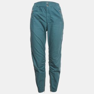Isabel Marant Etoile Blue Cotton Nemes Elasticated Waist Pants XS, Clothing - Luxury Closet catalog