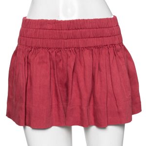 Isabel Marant Etoile Red Linen Blend Shorts S, Shorts - Luxury Closet catalog