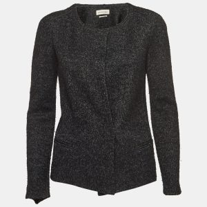 Isabel Marant Etoile Grey Wool Tweed Cardigan XS, Sweaters & Cardigans - Luxury Closet catalog