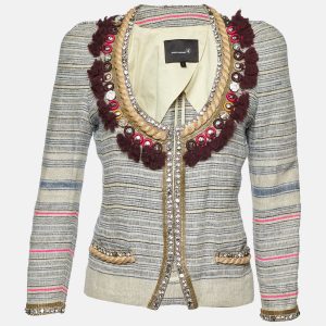 Isabel Marant Beige Embellished Linen Jacket S, Coats & Jackets - Luxury Closet catalog