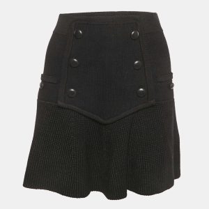Isabel Marant Black Wool Knit Mini Skirt M, Skirts - Luxury Closet catalog