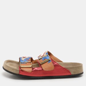 Isabel Marant Multicolor Leather Lelik Buckle Embellished Flat Size 37, Flats - Luxury Closet catalog