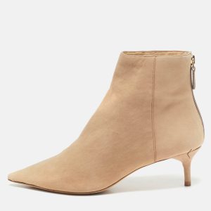 Isabel Marant Beige Suede Ankle Length Boots Size 37, Boots - Luxury Closet catalog