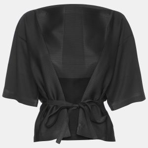 Issey Miyake Black Plisse Top S, Shirts & Tops - Luxury Closet catalog