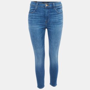 J Brand Blue Washed Denim High Rise Crop Jeans M Waist 29", Jeans - Luxury Closet catalog
