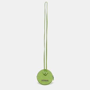 Jacquemus Green Suede Le Pitchou Coin Purse, Wallets & Money Clips - Luxury Closet catalog