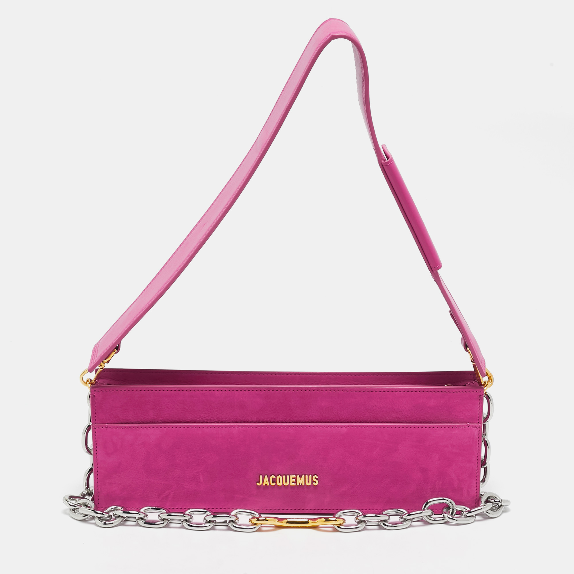 Jacquemus Pink Nubuck Leather Le Sac Ciuciu Shoulder Bag, Shoulder Bags - Luxury Closet catalog