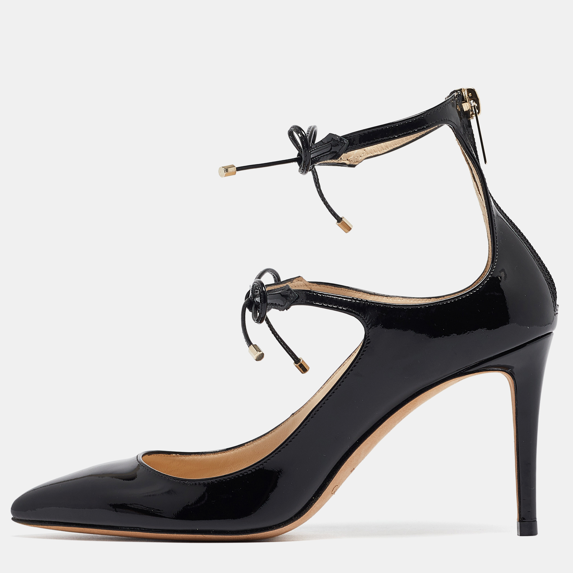 Jimmy Choo Black Patent Leather Sage Pumps Size 36, Pumps - Luxury Closet catalog
