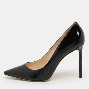 Jimmy Choo Black Patent Leather Romy Pumps Size 42, Pumps - Luxury Closet catalog